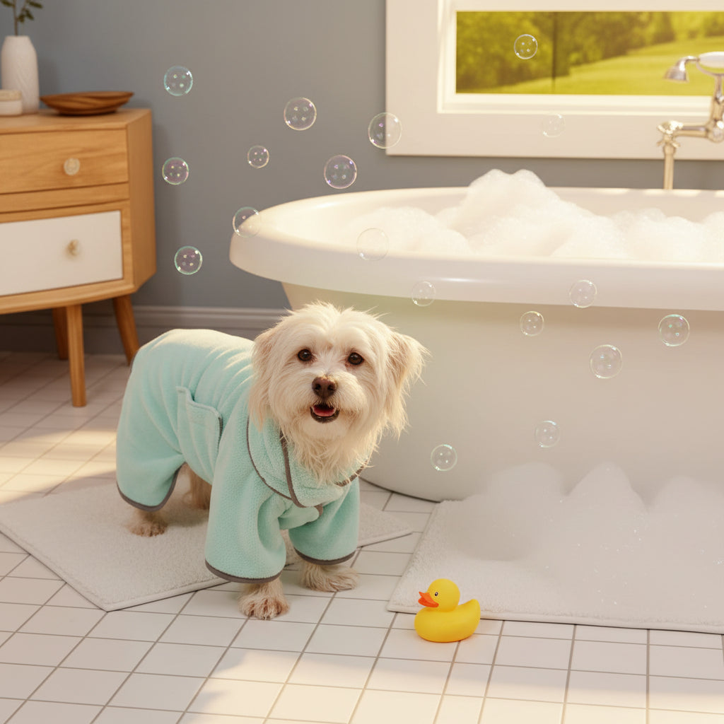 Super Absorbent Pet Drying Robe