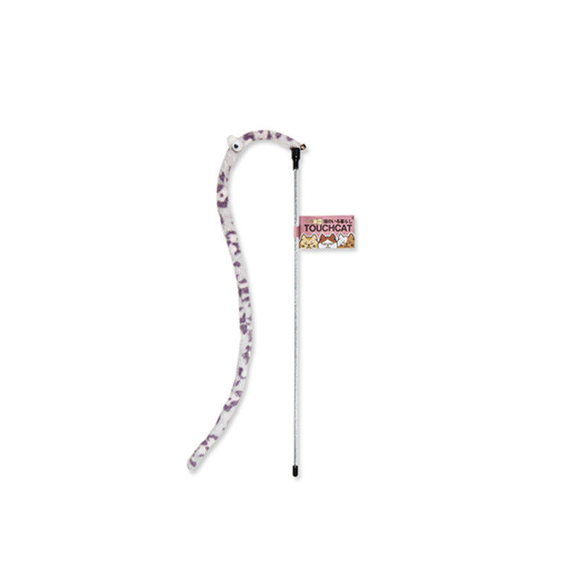 Funny Cat Toy with Bell and Caterpillar Pole