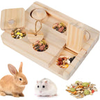 HuntBox Puzzle Feeder for Reptiles & Small Pets