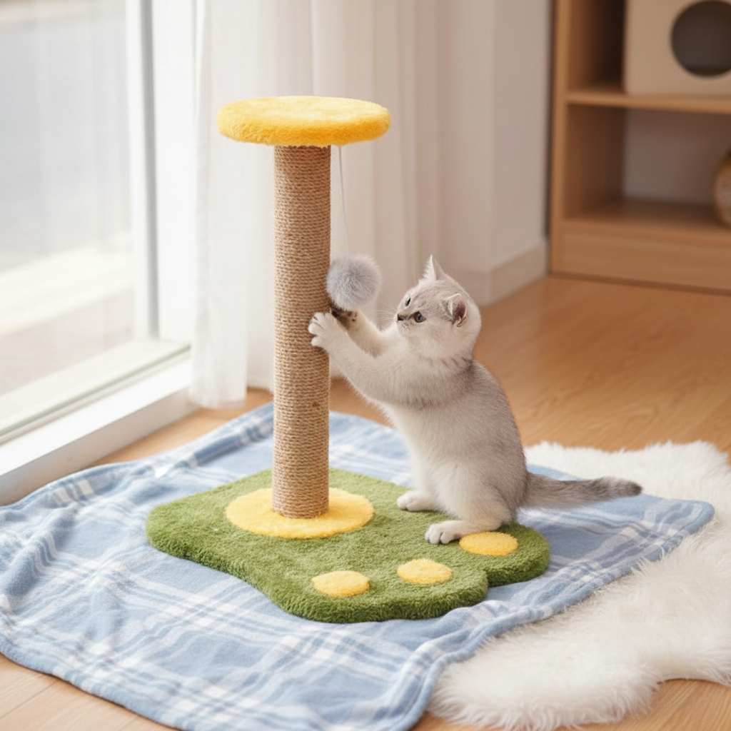 Cat Scratching Column